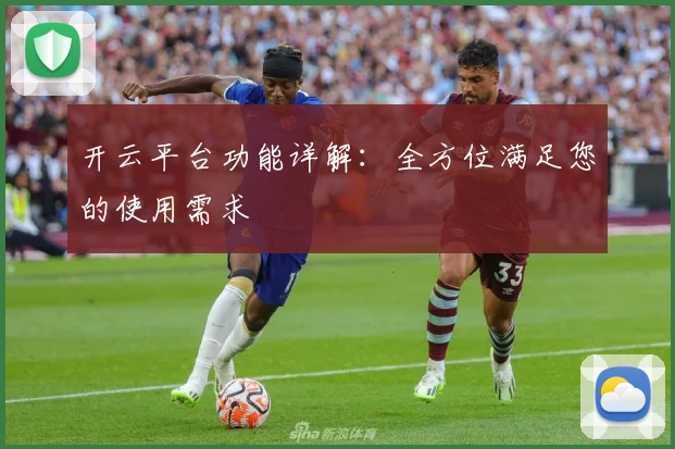 开云平台功能详解:全方位满足您的使用需求